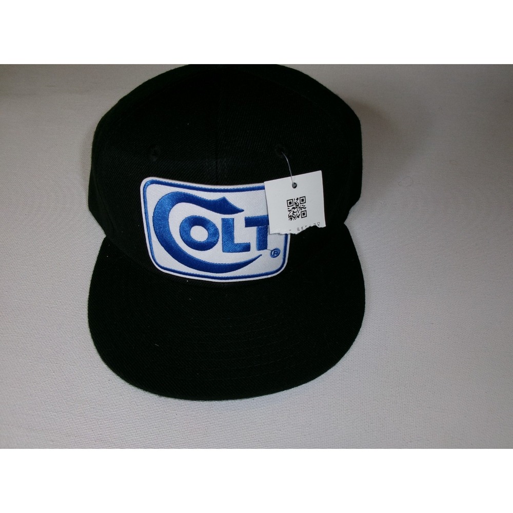 COLT FIREARMS SNAPBACK BLUE FISHING BEACH GOLF HAT CAP VINTAGE DEADSTOCK U5